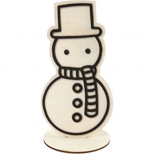 Image of Snowman Decoration Figure
