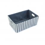 Stripe Fabric Paper Storage Box