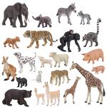 Wild Animals And Their Young Set Of 22