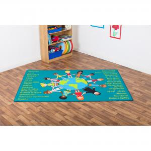 Image of Children of the World Welcome Carpet