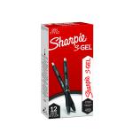Sharpie S-Gel Pen - 0.7mm - Black - Box