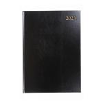 A5 Week to View Calendar Diary Blk 2023