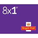 Royal Mail 1st Class Stamp Book of 8