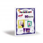 Assorted Poster Board - Pack of 50