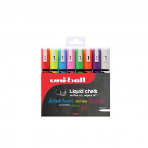 Image of Uni-Ball 5M Liquid Chalk Markers Ass Pk8