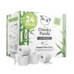 Cheeky Panda Toilet Tissue - 24 Rolls
