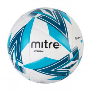 Image of Mitre Ultimatch Football - White - 5