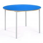 Circ Fully Weld Clroom Tables 6-8yrs Blu
