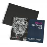 Specialist Crafts Black Key Stage Pad A3
