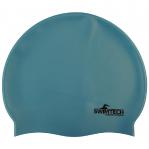 Swimtech Silicone Swim Cap - Sky Blue