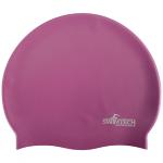 Swimtech Silicone Swim Cap - Purple
