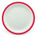 Harfield┬áNarrow Rimmed Plates Red P10