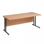 Classmates Straight Desk Beech 1200mm