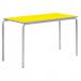 Pastel CB Tables 1100x550mm 6-8Y Yellow