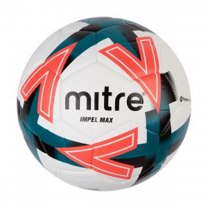 Image of Mitre Impel Max Football-WHT-12BAG-3