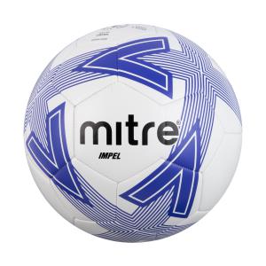 Image of Mitre Impel Football - WhiteBlue - Pack