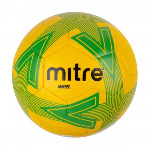Image of Mitre Impel Football - YellowGreen - Pa