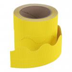 CM Corrugated Border Roll - Yellow