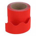CM Corrugated Border Roll - Red