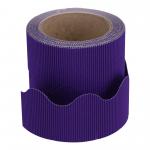 CM Corrugated Border Roll - Purple
