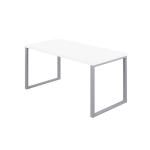 Low Meeting Room Table - White - 1600