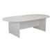 D-End Meeting Table - White - 2400