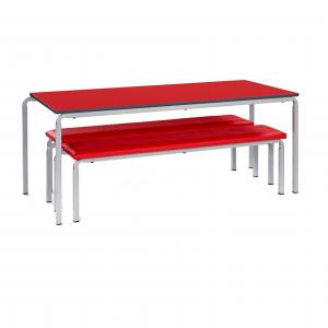 Image of Gala Junior Tables and Benches - Red
