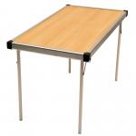 Fast Fold Table 1830x685mm H530mm Oak