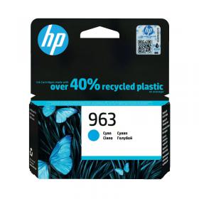 HP 963 Ink Cartridge Cyan 3JA23AE HP3JA23AE