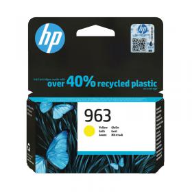 HP 963 Original Ink Cartridge 10.7-ml Yellow 3JA25AE HP3JA25AE