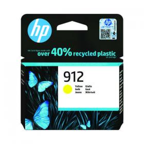 HP 912 Ink Cartridge Yellow 3YL79AE HP3YL79AE