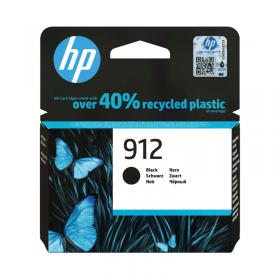 HP 912 Ink Cartridge Black 3YL80AE HP3YL80AE