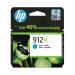 HP 912XL Ink Cartridge High Yield Cyan 3YL81AE HP3YL81AE