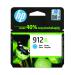 HP 912XL High Yield Ink Cartridge Cyan 9.9ml 3YL81AE