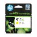 HP 912XL Ink Cartridge High Yield Yellow 3YL83AE HP3YL83AE