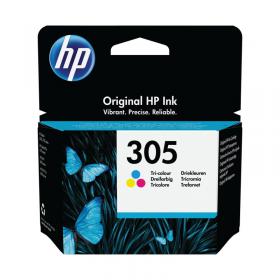 HP 305 Original Ink Cartridge 2-ml Tri-color 3YM60AE HP3YM60AE