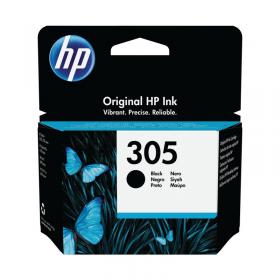 HP 305 Original Ink Cartridge 2-ml Black 3YM61AE HP3YM61AE