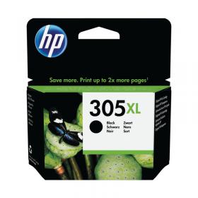 HP 305XL Ink Cartridge High Yield Black 3YM62AE HP3YM62AE