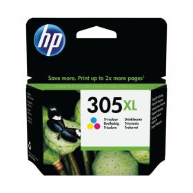 HP 305XL Original Ink Cartridge High Yield Tri-color 3YM63AE HP3YM63AE