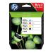 HP 912XL Ink Cartridge CMYK Black and Colour 3YP34AE