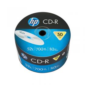 HP CD-R 52x700MB Wrap (Pack of 50) 69300 HP69300