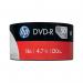 HP DVD-R 16x4.7Gb Wrap (Pack of 50) 69303 HP69303