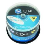 HP CD-R 52X 700MB Spindle (Pack of 50) 69307 HP69307