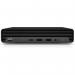 HP Pro 400 G9 i3-12100T mini PC Intel Core i3 8 GB DDR4-SDRAM 256 GB SSD Windows 11 Pro Black HP6B2D1EAABU