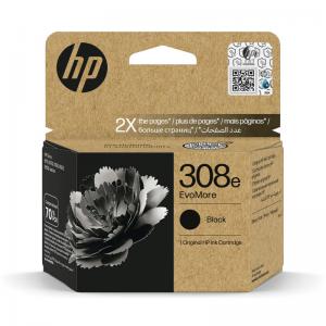 HP 308e EvoMore Original Ink Cartridge Black 7FP22UE HP7FP22UE