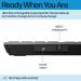 HP 720 Multi-Device Rechargeable Wireless Keyboard 9T5B1AA#ABU HP9T5B1AAABU