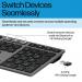 HP 720 Multi-Device Rechargeable Wireless Keyboard 9T5B1AA#ABU HP9T5B1AAABU