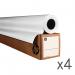 HP Universal Bond Inkjet Plotter Paper 610mmx45.7m 80gsm White (Pack of 4) A6DE8A HPA6DE8A