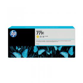 HP 771C DesignJet Ink Cartridge 775ml Yellow B6Y10A HPB6Y10A