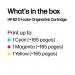 HP 62 Original Ink Cartridge 4.5-ml Tri-color C2P06AE HPC2P06AE